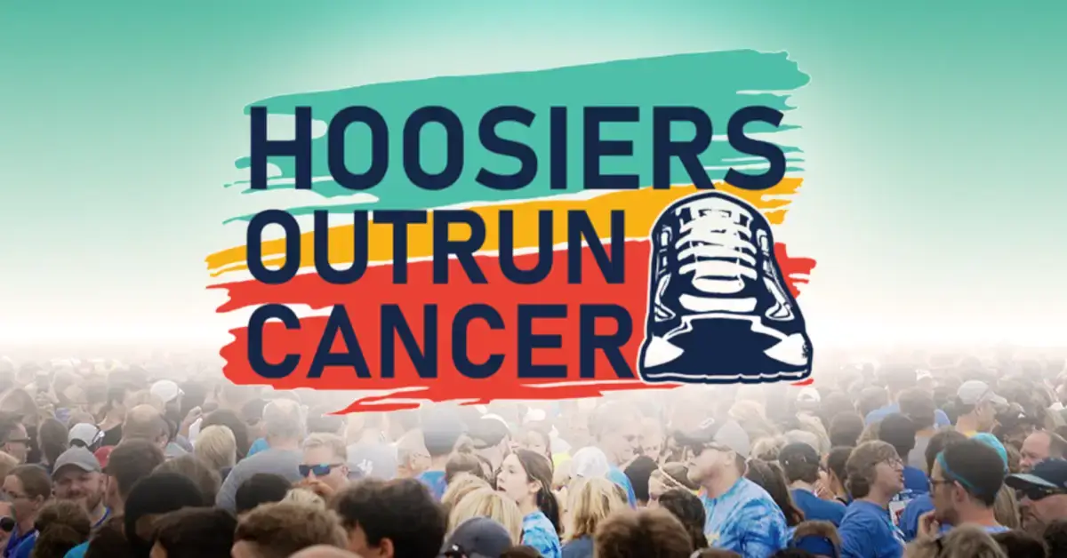 Hoosiers Outrun Cancer event banner